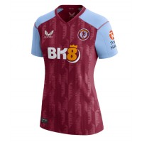 Aston Villa Boubacar Kamara #44 Replica Home Shirt Ladies 2023-24 Short Sleeve